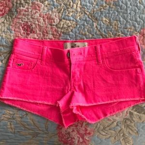 Hollister Pink Jean Shorts |5|